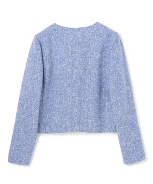 TOCCA 【洗える】MIST TWEED ジャケット ブルー系5