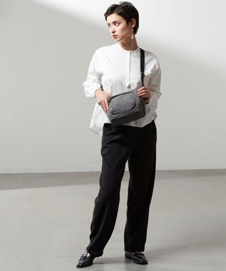 Y'SACCS カーゴポケット　ショルダーバッグ ダークグレー