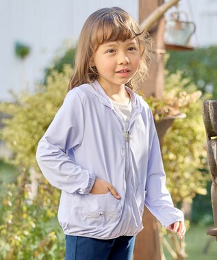 ANY KIDS サラサラ UVカット パーカー