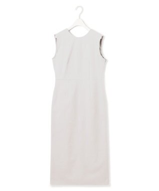 ICB L 【接触冷感・UVケア・撥水・洗える】 LooseWeave ノースリーブワンピース トープ系