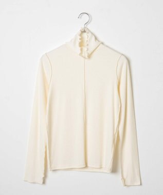 WEGO ソフトタッチカラーリブロンT オフホワイト