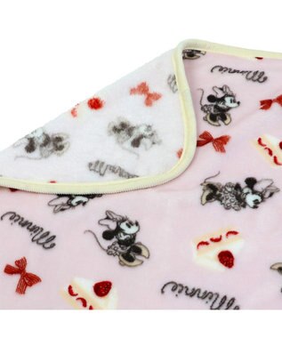 PET PARADISE ディズニー ミニー ケーキ ブランケット 90×60cm ピンク