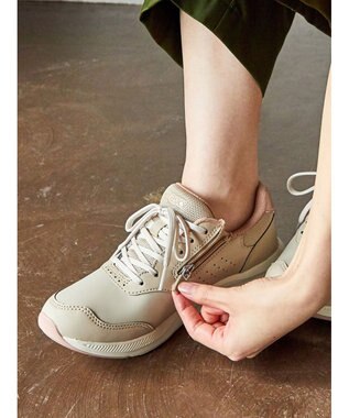 ASICS WALKING ゲルファンウォーカー W053 3E相当 ベージュ系