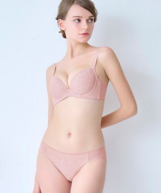 BRADELIS New York 【BRADELIS New York】スムーズモールドカップブラ24S1 ブラデリス 補正ブラ ピンクベージュ