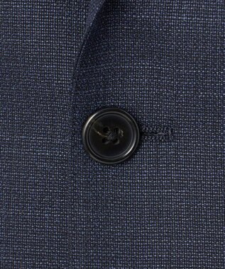 J.PRESS MEN 【ESSENTIAL CLOTHING】ブリーザブルメッシュクロス スーツ ネイビー系