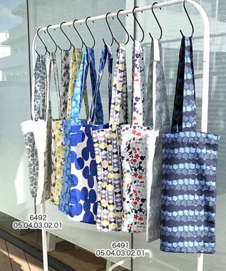 ROOTOTE 6491【おしゃれエコバッグ】/ PT.A4.REPET-A 01：ハニカム