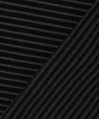 JOSEPH HOMME 【新柄】リュクスレーヨンボーダー　クルーネック半袖ニット グレー系1