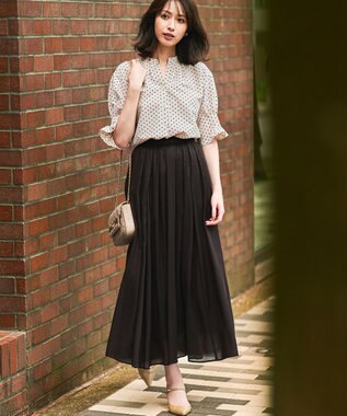 23区 スエード キルティング ショルダーバッグ ベージュ系