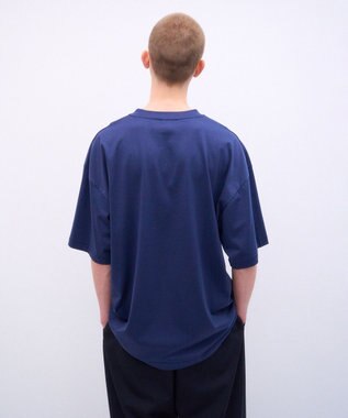 ATON SUVIN 60/2 | オーバーサイズ Tシャツ - UNISEX BLUE