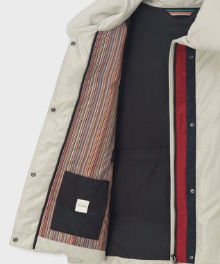 Paul Smith ラウンド ショートダウン グレイッシュベージュ