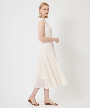 BEIGE， PINE / フレアワンピース Ecru