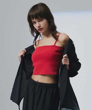 uncrave スムースニット カップ付きバンドゥ