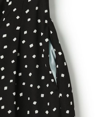 TOCCA 【八木アリサさん着用】【消臭】PROMISE RIBBON ROSETTE ドット柄ドレス ブラック系5