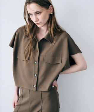 uncrave ジョーゼットダブルジャージー トップス