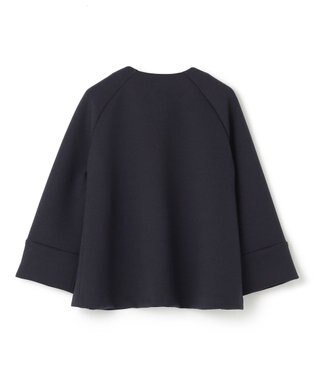 UNFILO ダブルフェイス ショートコート ネイビー