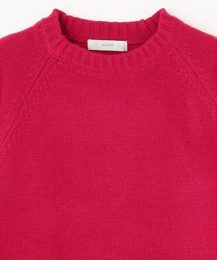 ANY 【6色展開】ラムウールラグランスリーブニット ピンク