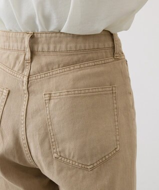 AMERICAN HOLIC ルーズストレートカラーデニムパンツ Beige