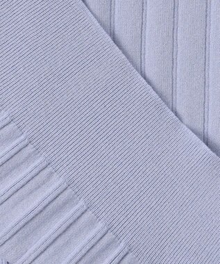 J.PRESS LADIES 【洗える】PRINCESS Vネック ニット サックスブルー系