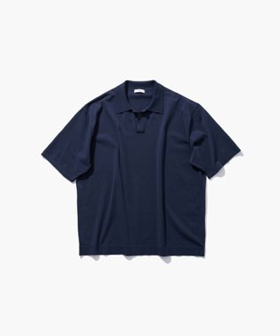 ATON FINE ICE COTTON | スキッパーポロセーター - UNISEX