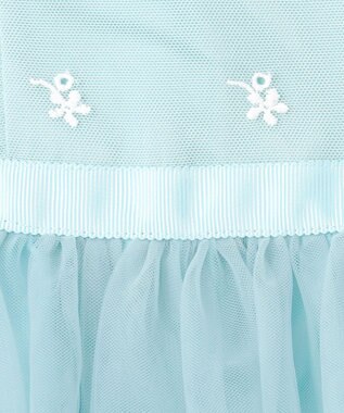 組曲 KIDS 【150-160㎝】ケープセット ドレス ミントグリーン