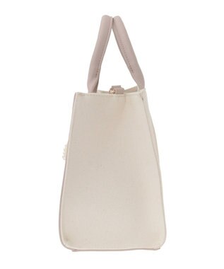 Maison de FLEUR チャーム付きスクエア2Wayバッグ Pink