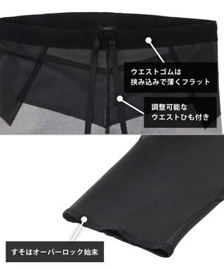 CW-X 【MEN】下半身フルサポート　ジェネレーターモデル　熱・ムレを逃して涼しく快適　/ワコール　HZO779 ブラック