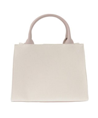 Maison de FLEUR チャーム付きスクエア2Wayバッグ Pink