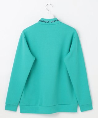 23区GOLF 【MEN】パターンからゴルフに合わせたしっかり素材のカノコダンボールモック ターコイズブルー系