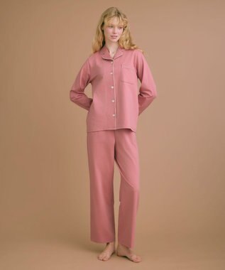 une nana cool 【綿100%】72/2 メガハイゲージパジャマ MADE WITH LIBERTY FABRIC ピンク