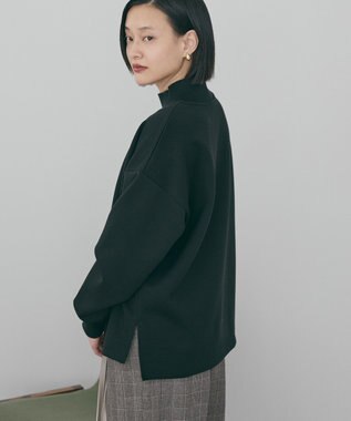 AMERICAN HOLIC ハイネックリブポンチプルオーバー Black