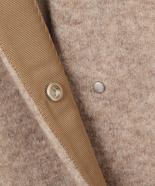 自由区 ラメブークレ アウター モカ