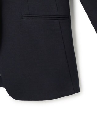 23区 L 【洗える】トリアセジャージー テーラードジャケット ネイビー系