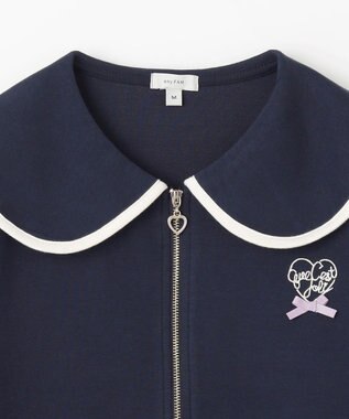 ANY KIDS セーラーカラー ブルゾン ネイビー