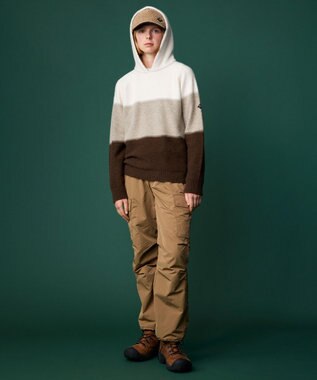 JOSEPH ABBOUD MOUNTAIN 【Eco素材/保温性】ポーラテック ボアフリース キャップ キャメル系