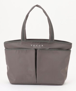 TOCCA 【WEB＆一部店舗限定】【A4サイズ対応・サスティナブル素材】T-INCONTRO TOTE L トートバッグ L グレージュ系