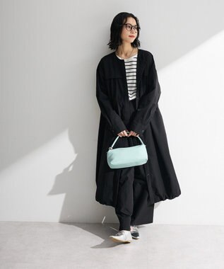 Green Parks ギャザードロストワンピース