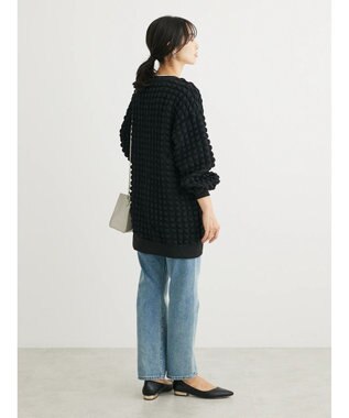 Green Parks ・ＲＡＹ　ＣＡＳＳＩＮ　ポップコーンカーディガン Black