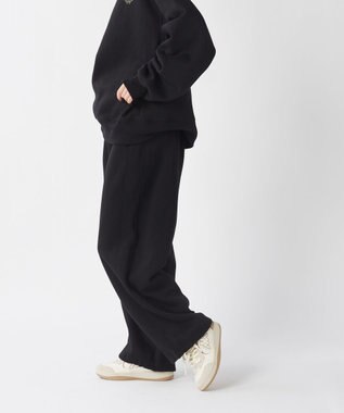 OP／FILA 【Kappa】ウェルネスデザイン ユニセックススウェットパンツ ブラック