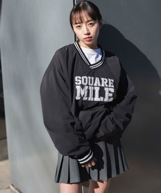 WEGO ナイロンプルオーバー ブラック