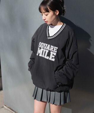 WEGO ナイロンプルオーバー ブラック