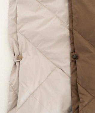 KWD 【日本製/UNISEX】DOWN SHAWL ポーランドホワイトグースダウンショール グレージュ