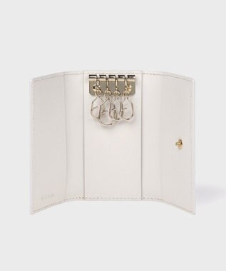 Paul Smith マーケトリースワールラビット キーケース アイボリー