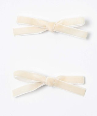 WEGO L2Pナローリボンクリップ ホワイトアイボリー