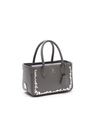 A.D.M.J. クリスタルソーイング　ミニトートバッグ　D管付き O.GY