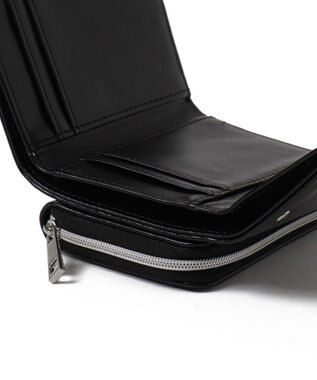 WEGO メタルハートスタッズウォレット ブラック