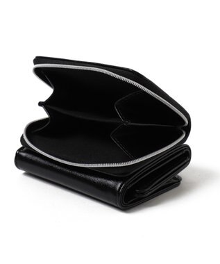 WEGO メタルハートスタッズウォレット ブラック