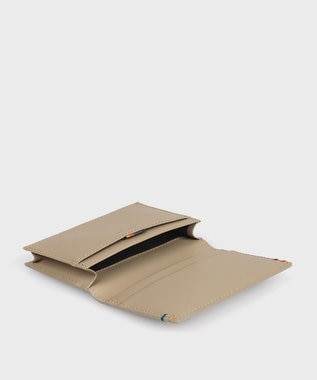 Paul Smith ハイライトステッチ 名刺入れ ベージュ