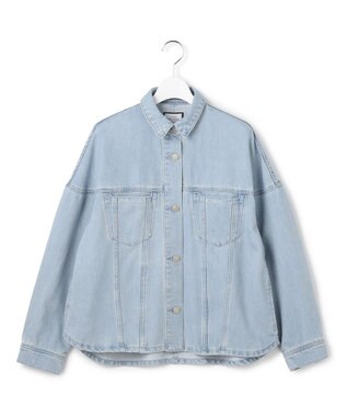 J.PRESS YORK STREET 【WOMEN】ソフトワイドデニム シャツジャケット