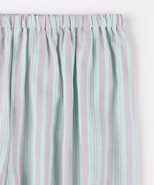 Wing パジャマ 長袖 長ズボン 綿100%(本体) 二重ガーゼ レディース EP8070 ウイング／ワコール パープル