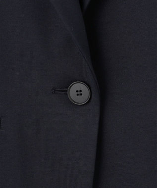 23区 L 【洗える】トリアセジャージー テーラードジャケット ネイビー系